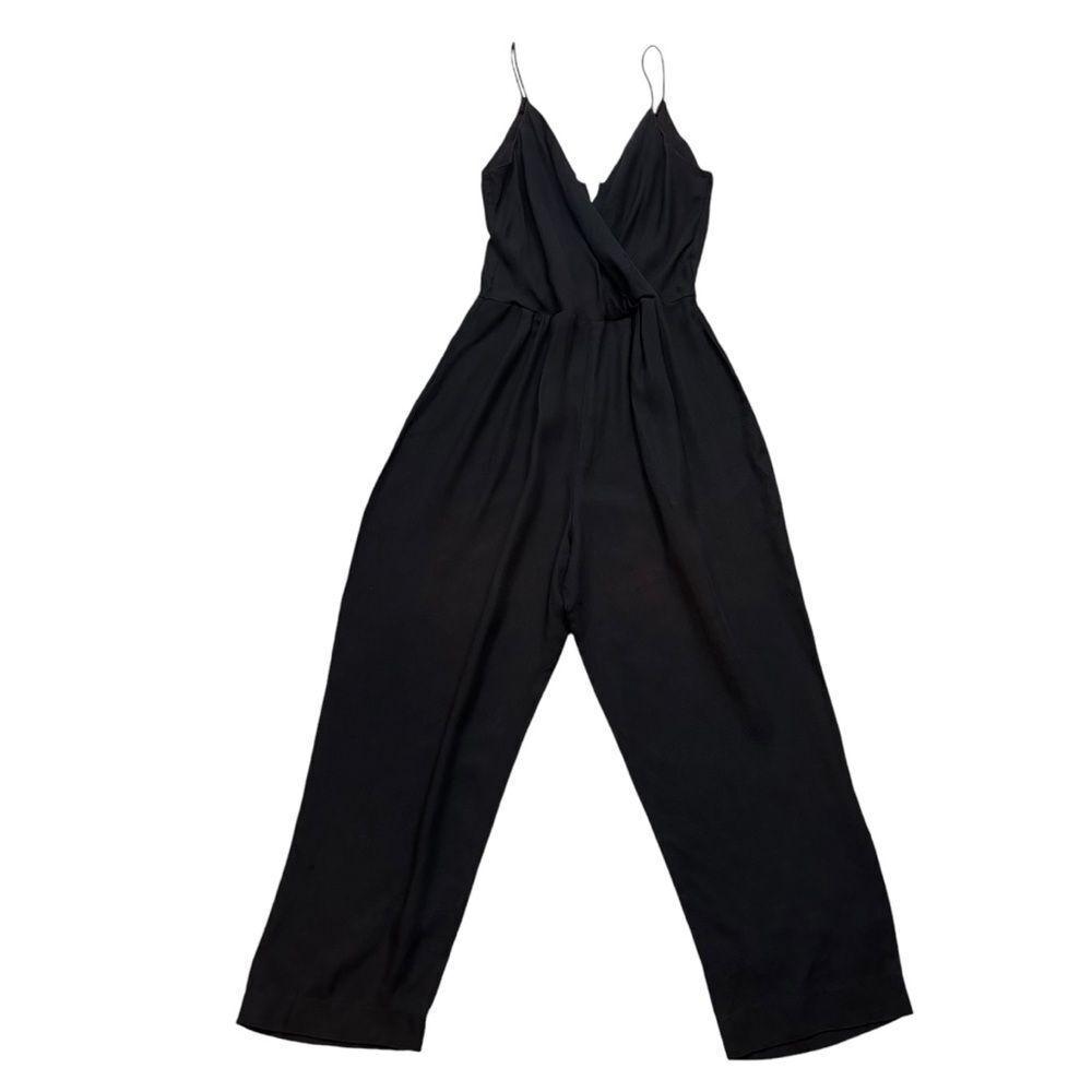 Vintage Ladies 80’s Avon Fashions Black‎ Sleeveless Jumpsuit Size Medium